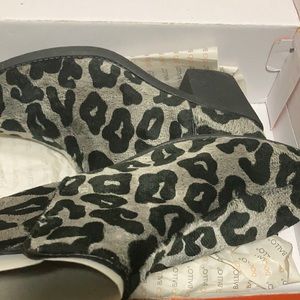 Animal Print Bootie Boots